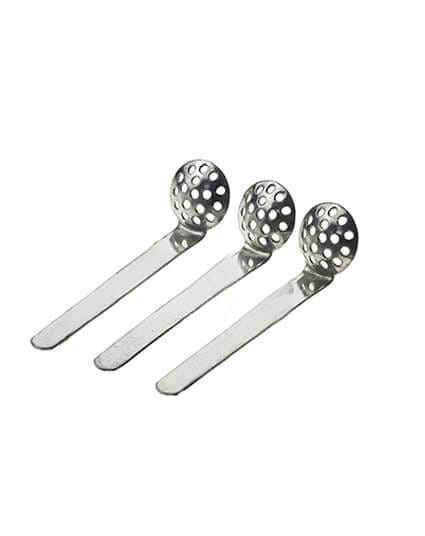 Stainless steel spoon strainer for bong - 143