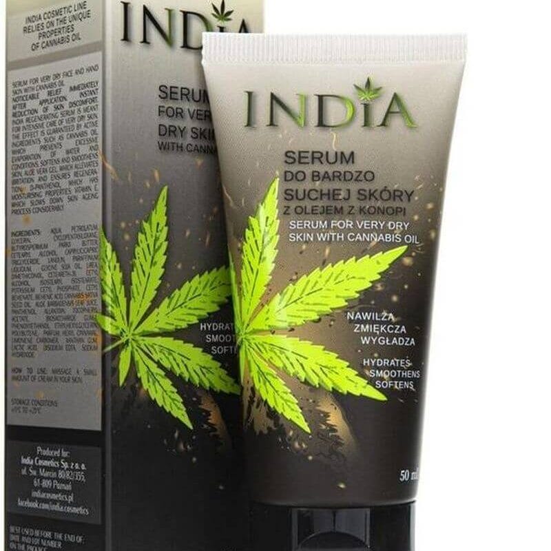 India Serum for dry skin of face and hands 50 ml - 143