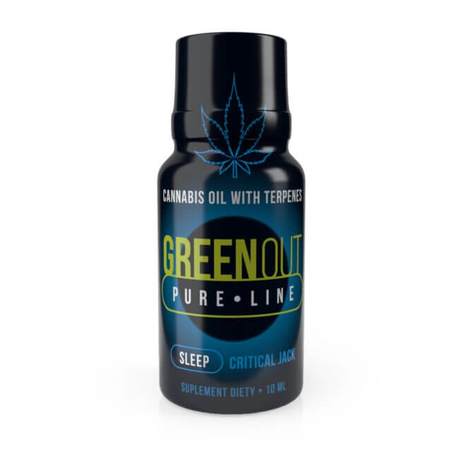 Green Out CBD hemp oil Critical Jack 10 ml - 143