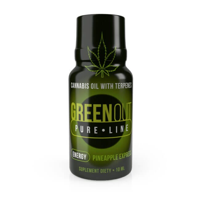 Green Out CBD hemp oil Pineapple Express 10 ml - 143