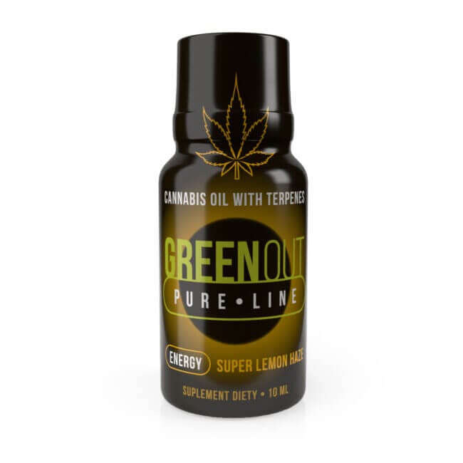Green Out CBD Super Lemon Haze hemp oil 10 ml - 143
