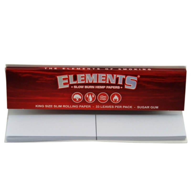 Elements Connoisseur RED rolling papers with filters - 143