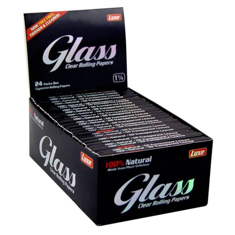 Luxe Glass kingsize transparent papers king size - 143