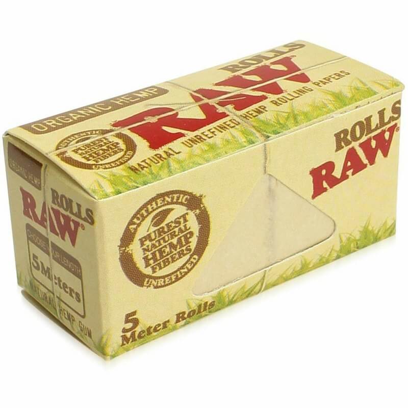 RAW Organic Hemp Rolls – rolling papers 5m - 143