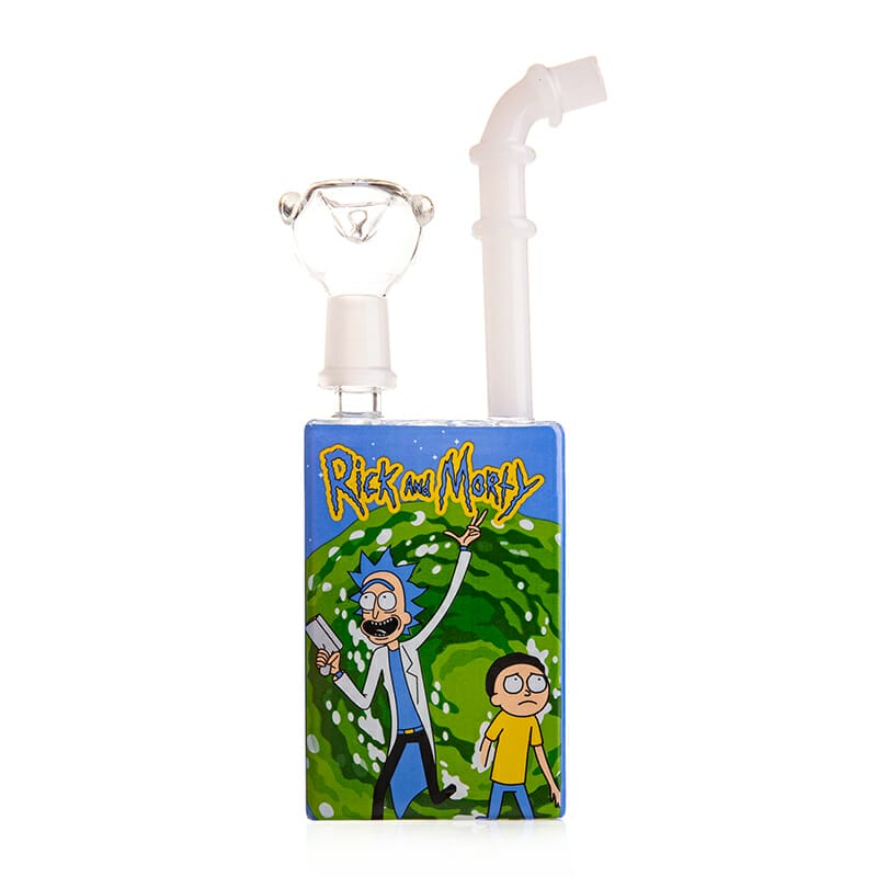 Rick and Morty portable water pipe 20 cm - 143