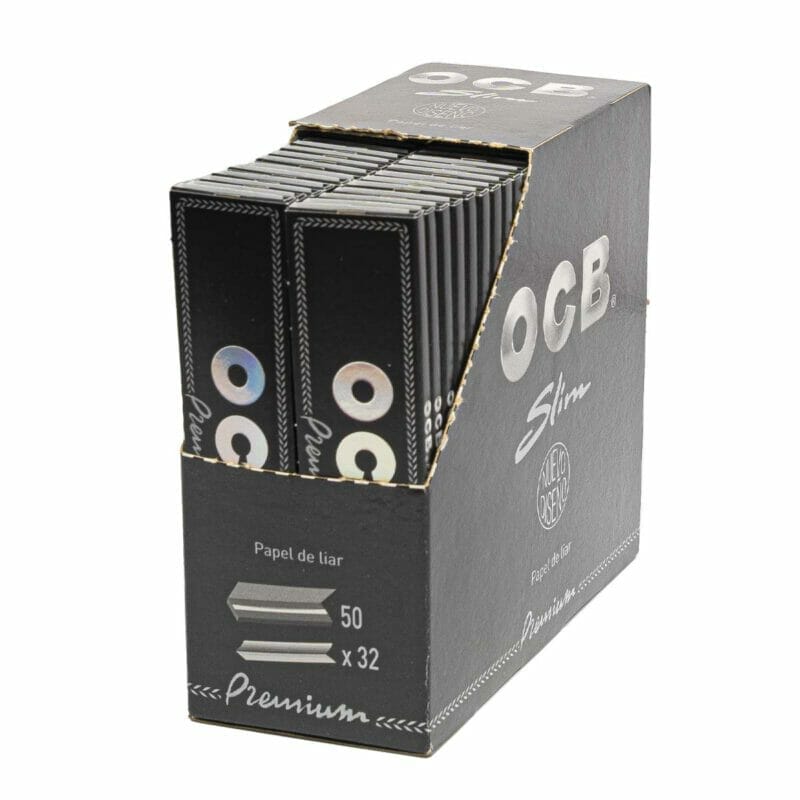 OCB Kingsize Slim rolling papers (50pcs/display) - 143